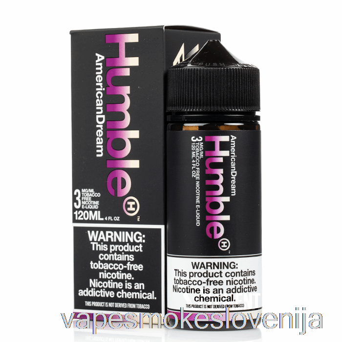 Vape Slovenija American Dream - Humble Juice Co. - 120 Ml 0 Mg